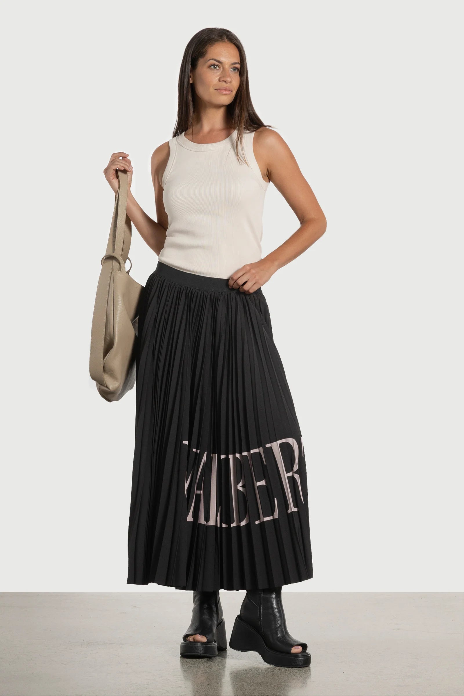REPERTOIRE LIBERTE PLEATED SKIRT - THE VOGUE STORE