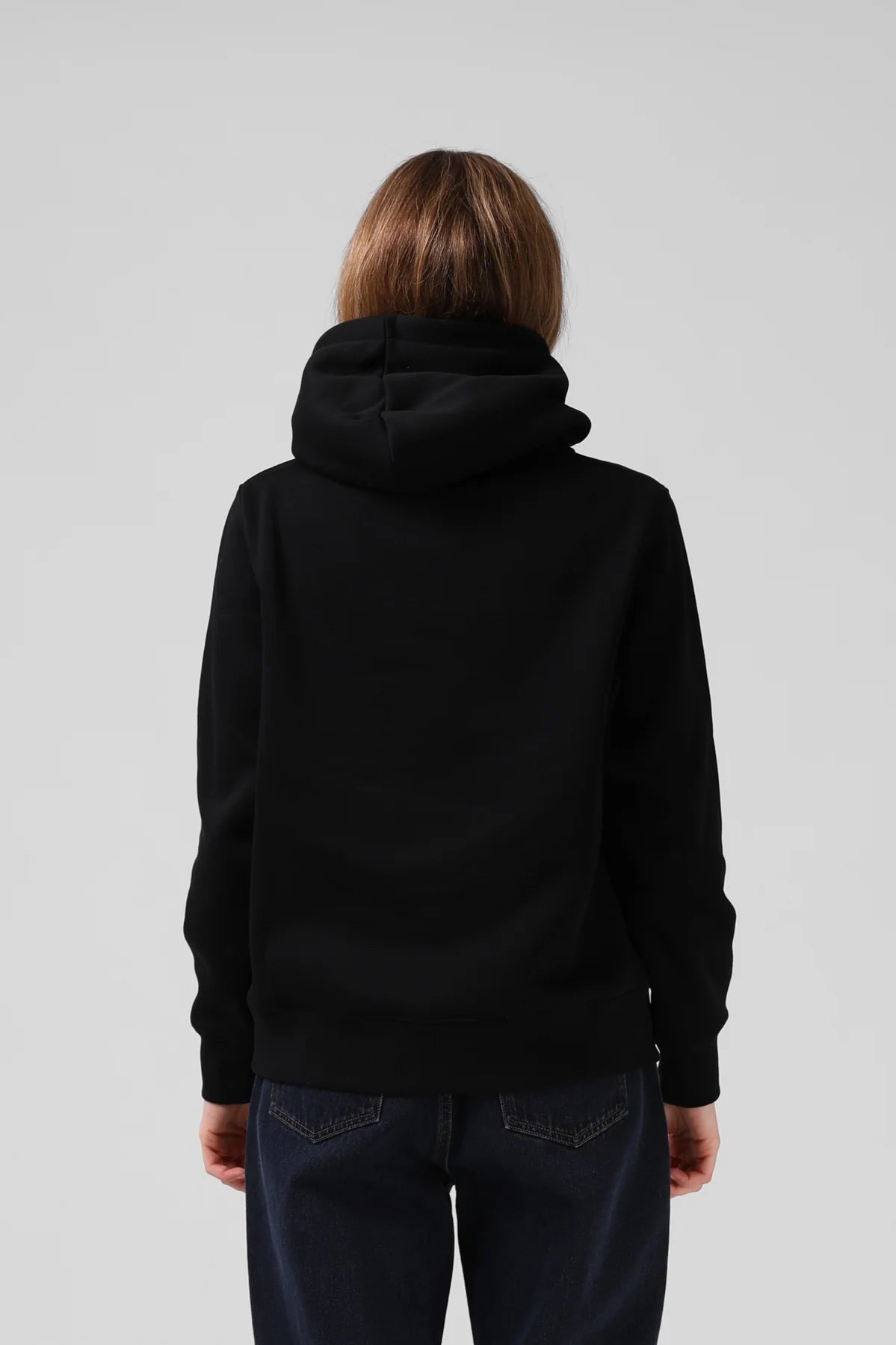 RPM EMBOSS PRINT HOOD - BLACK - THE VOGUE STORE