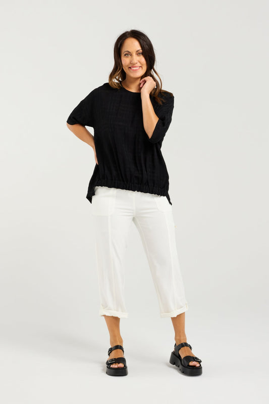 SEDUCE NIKITA TOP - BLACK - THE VOGUE STORE