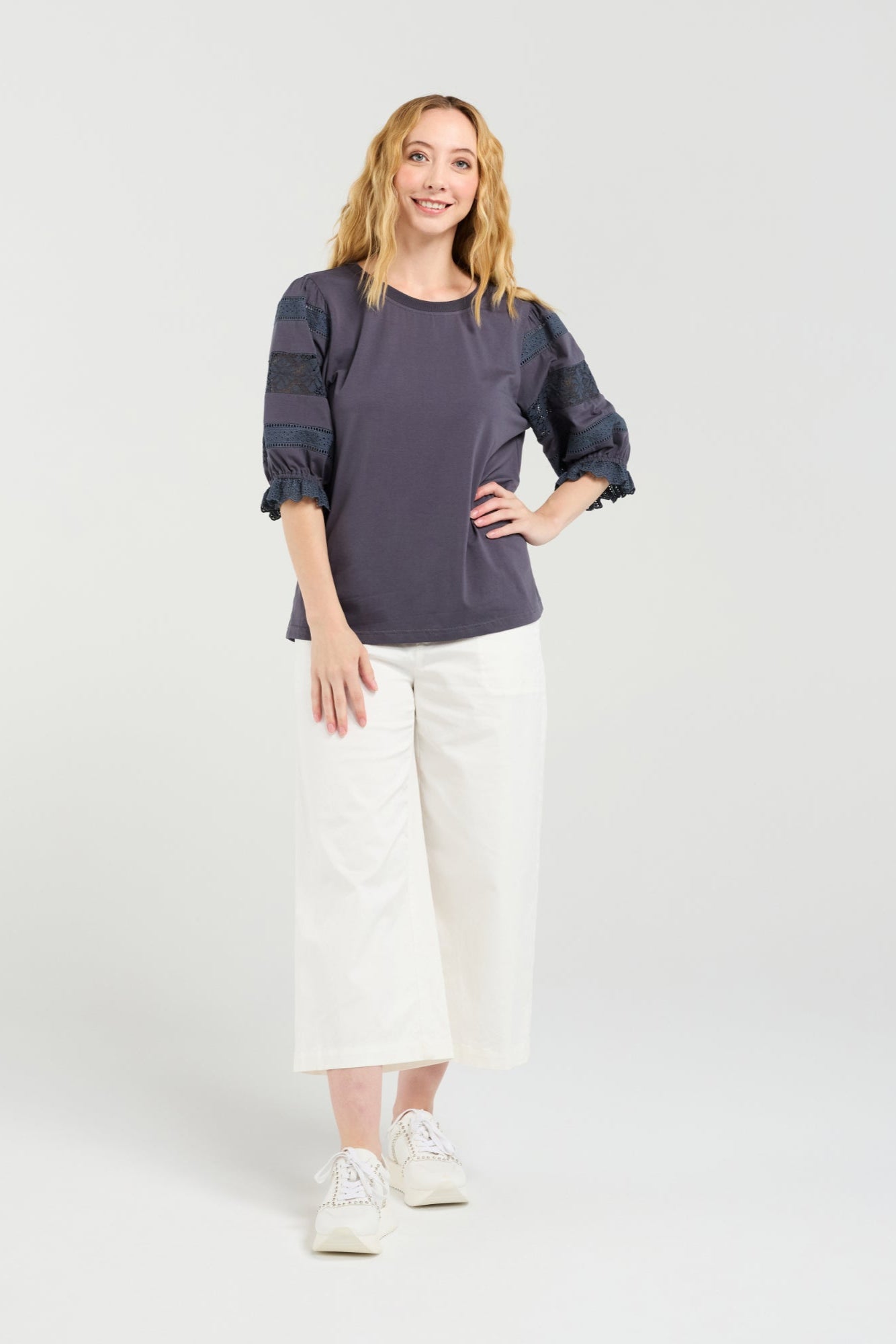 SEDUCE AMBER TOP - GREY - THE VOGUE STORE