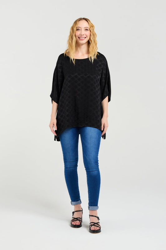 SEDUCE CLARA TOP - BLACK - THE VOGUE STORE