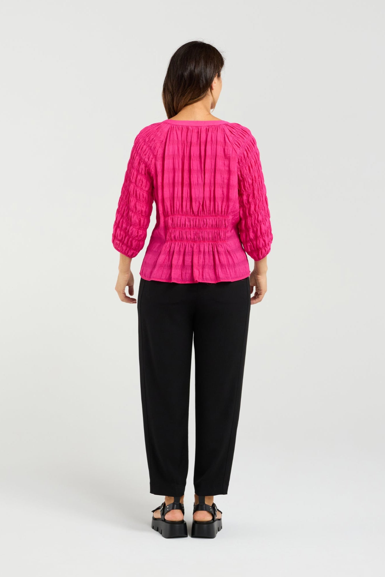 SEDUCE GRACE TOP - HOT PINK - THE VOGUE STORE