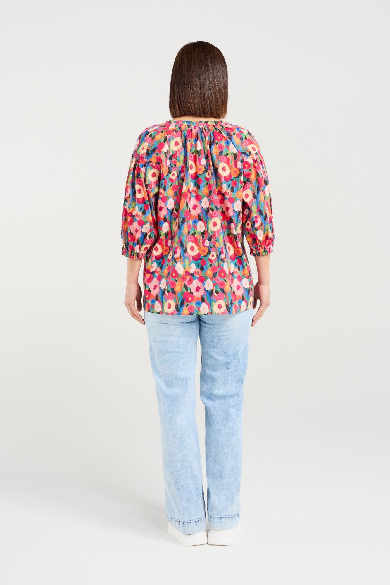 SEDUCE EVIE SHIRT - CANVAS BLOOM - THE VOGUE STORE