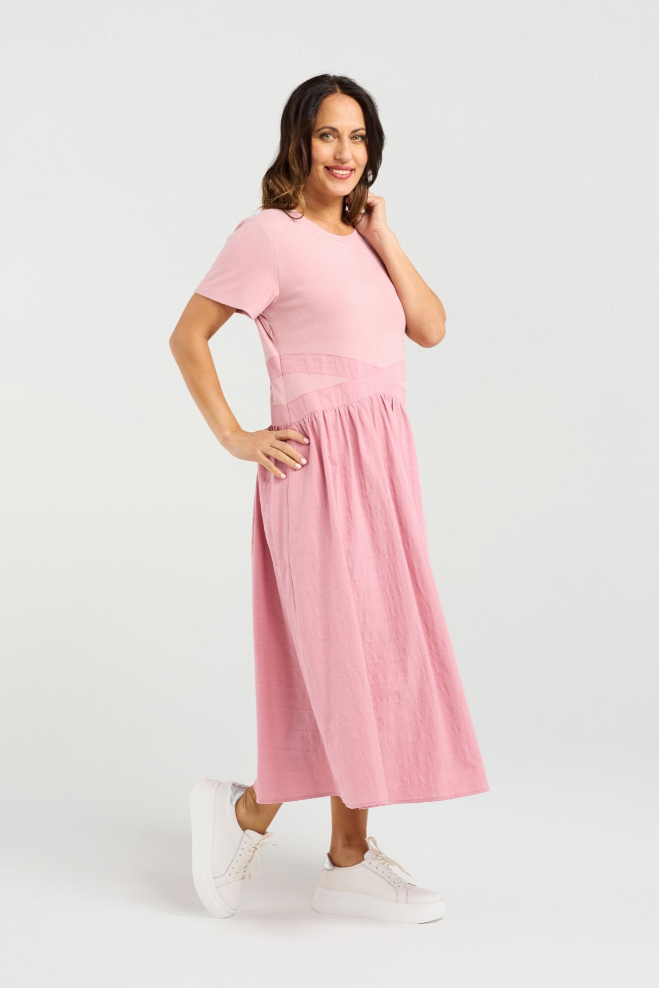 SEDUCE DELILAH DRESS - PINK - THE VOGUE STORE