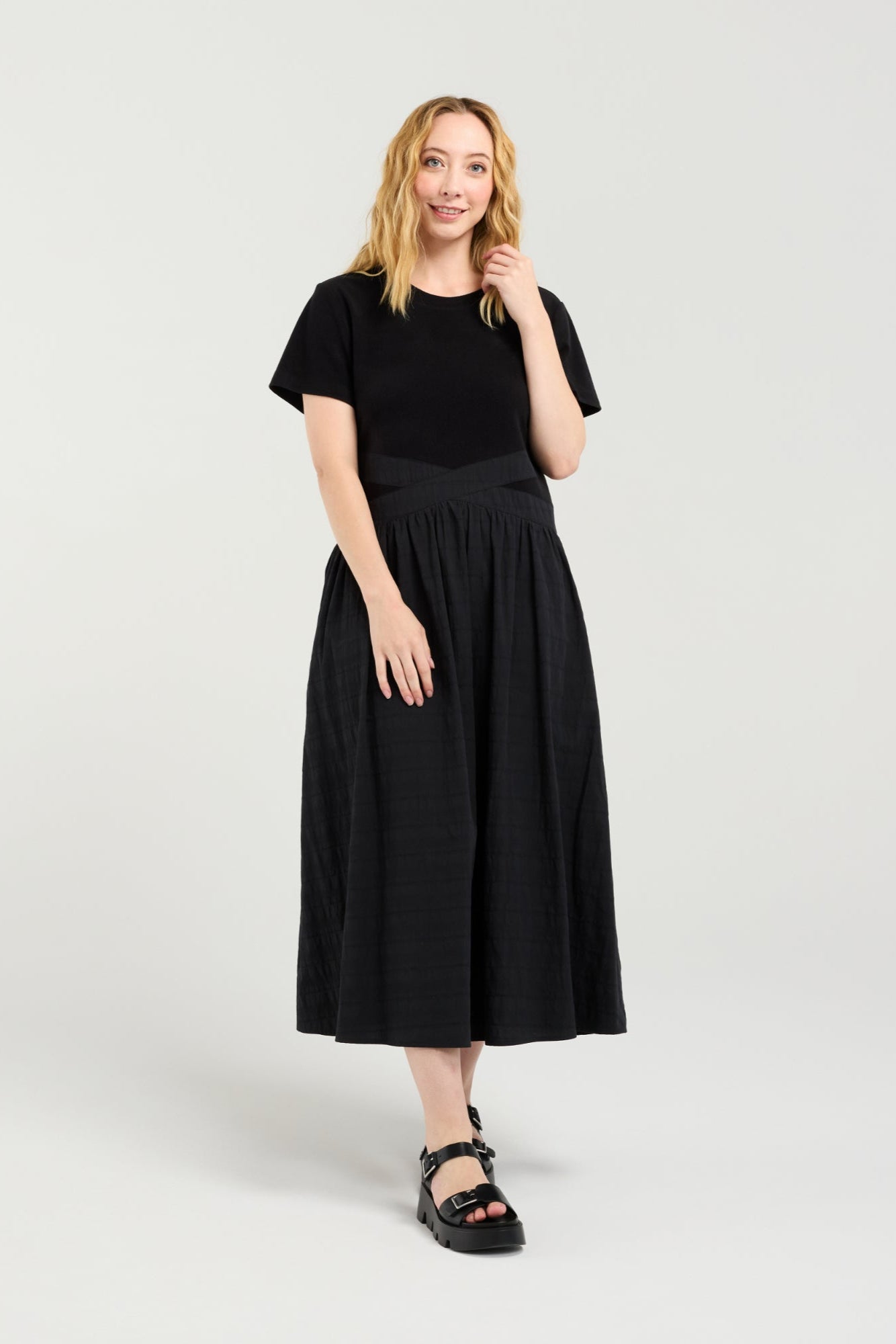 SEDUCE DELILAH DRESS - BLACK - THE VOGUE STORE