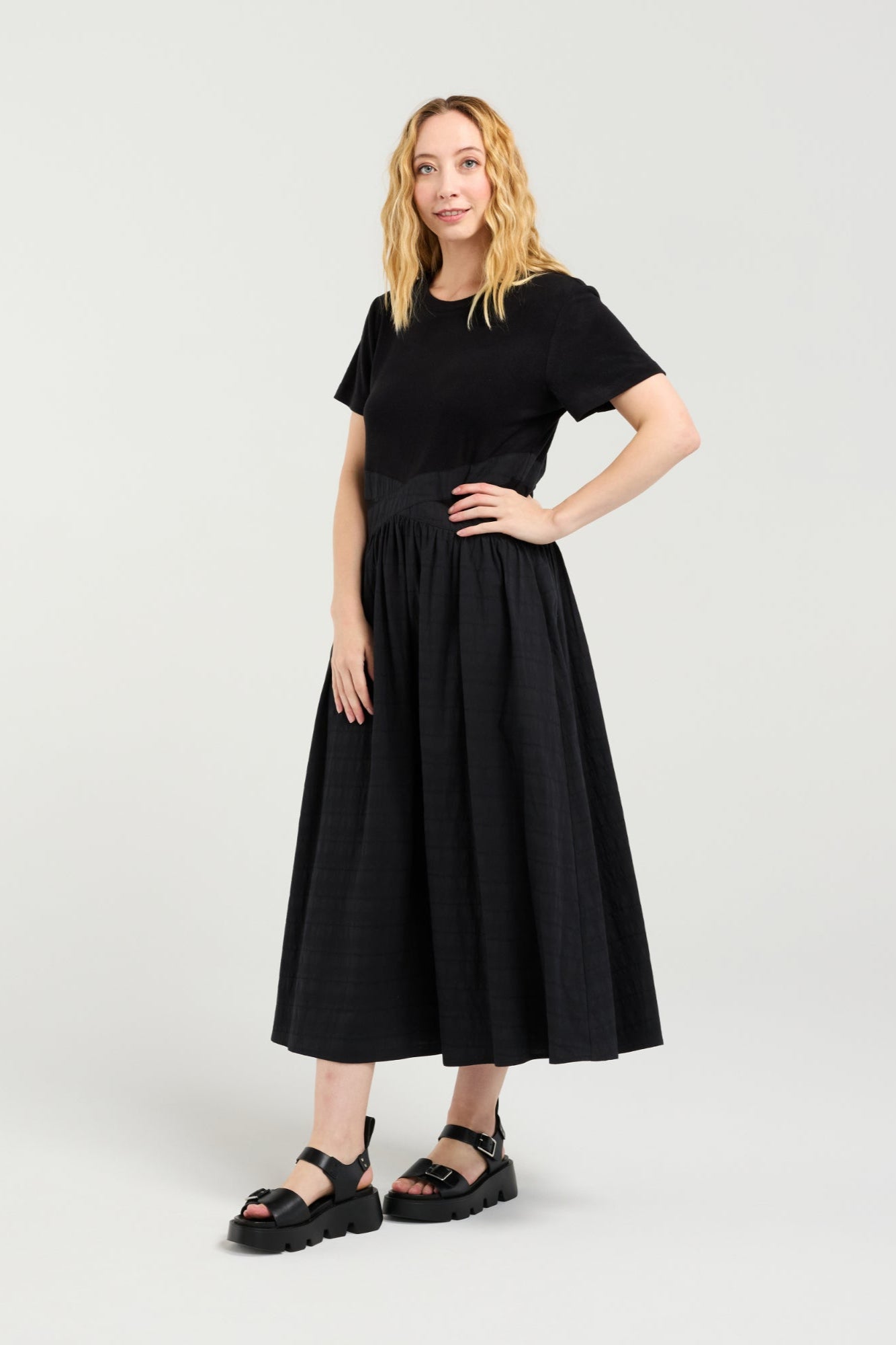 SEDUCE DELILAH DRESS - BLACK - THE VOGUE STORE