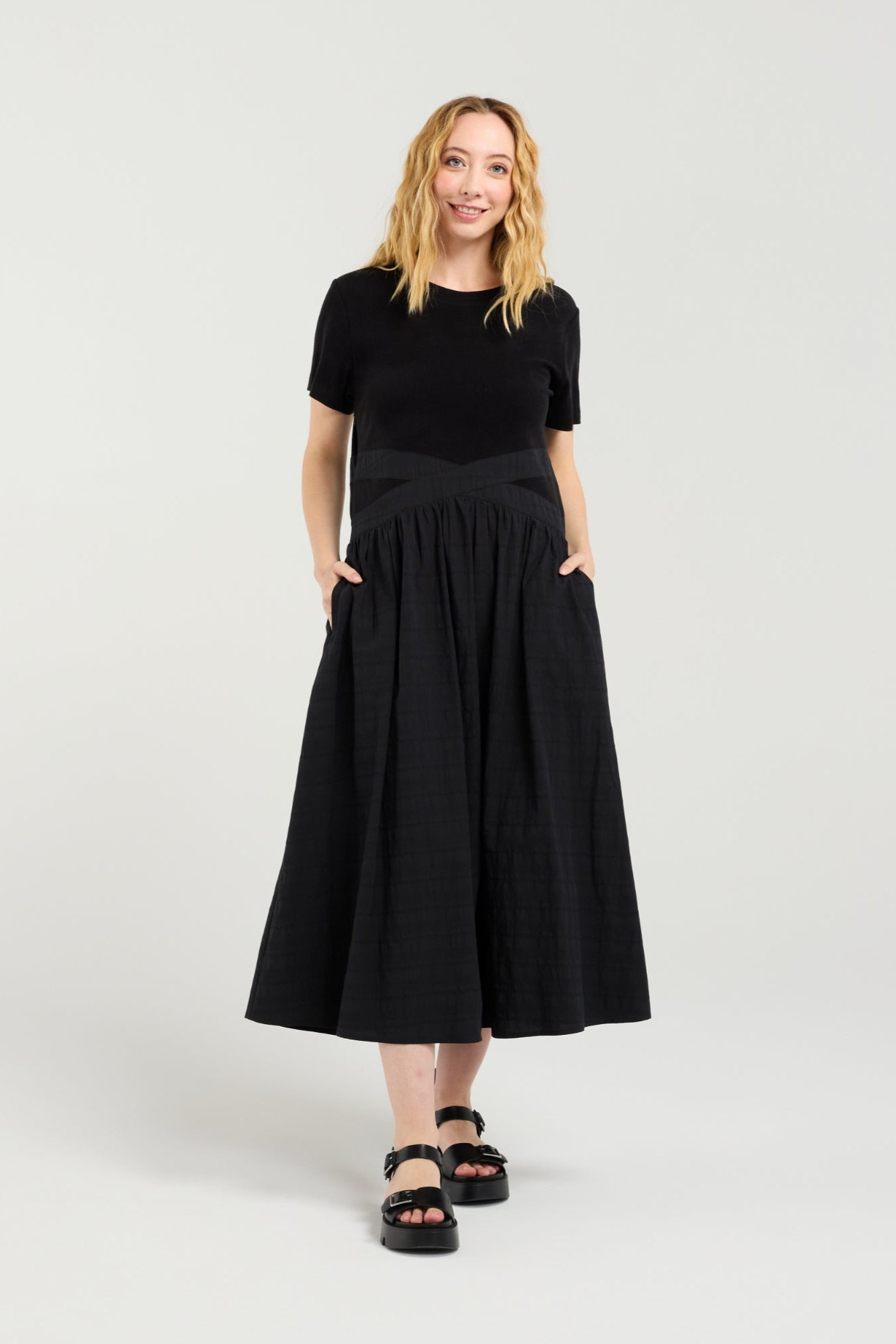 SEDUCE DELILAH DRESS - BLACK - THE VOGUE STORE