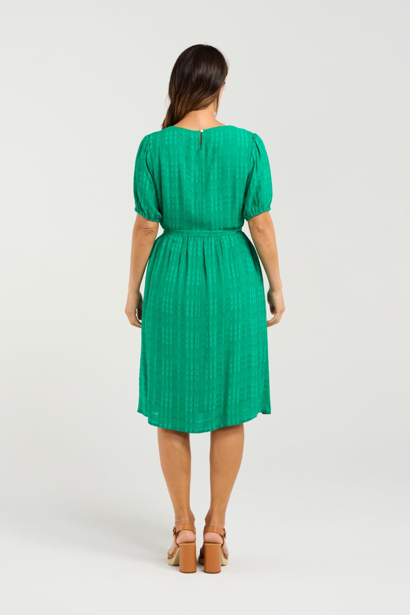 SEDUCE JOANA DRESS - GREEN - THE VOGUE STORE
