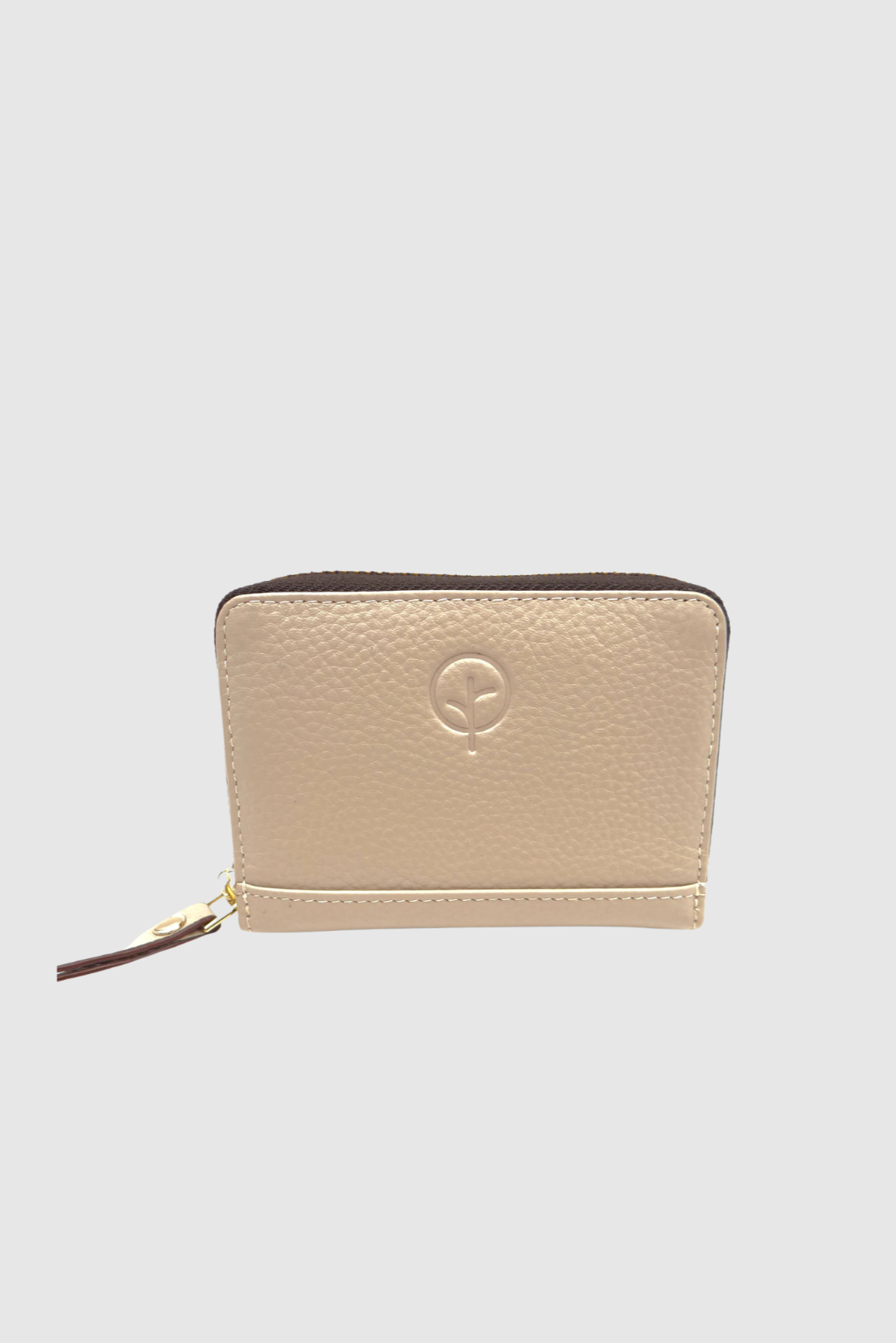 SECOND NATURE CARD WALLET - WILD OAT - THE VOGUE STORE