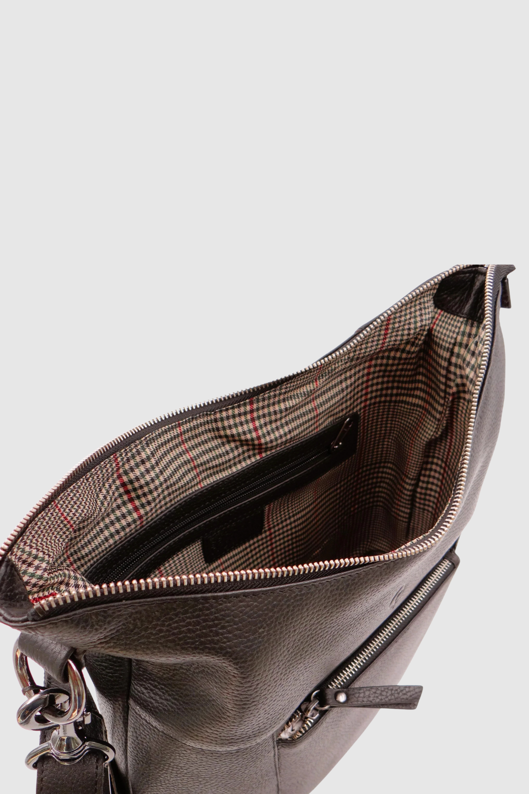SECOND NATURE LARGE CROSS BODY BAG - BLACK - THE VOGUE STORE