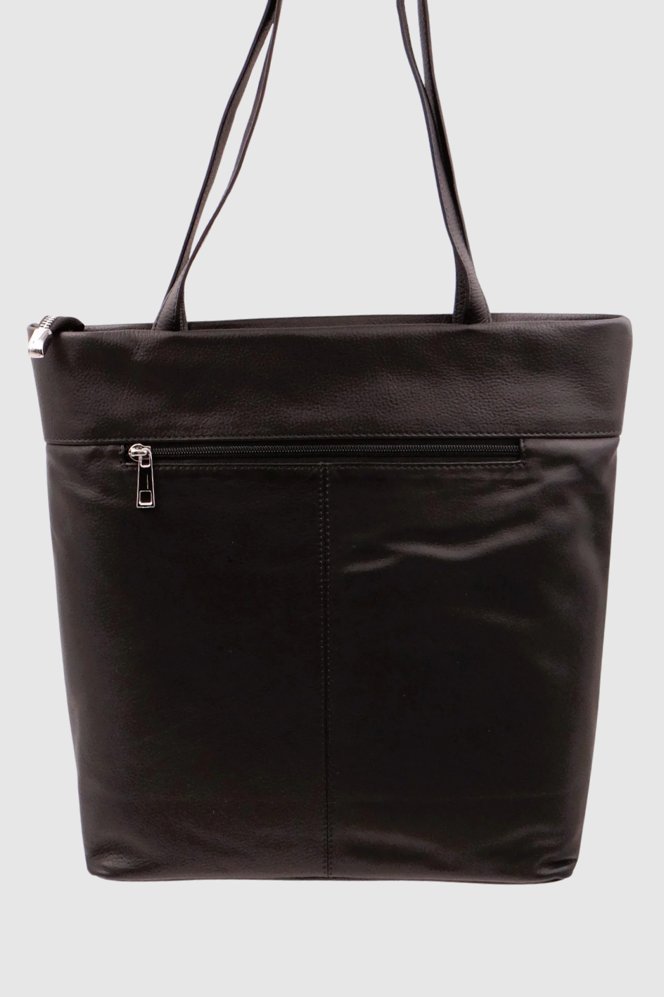 SECOND NATURE LARGE TOTE BAG - BLACK - THE VOGUE STORE