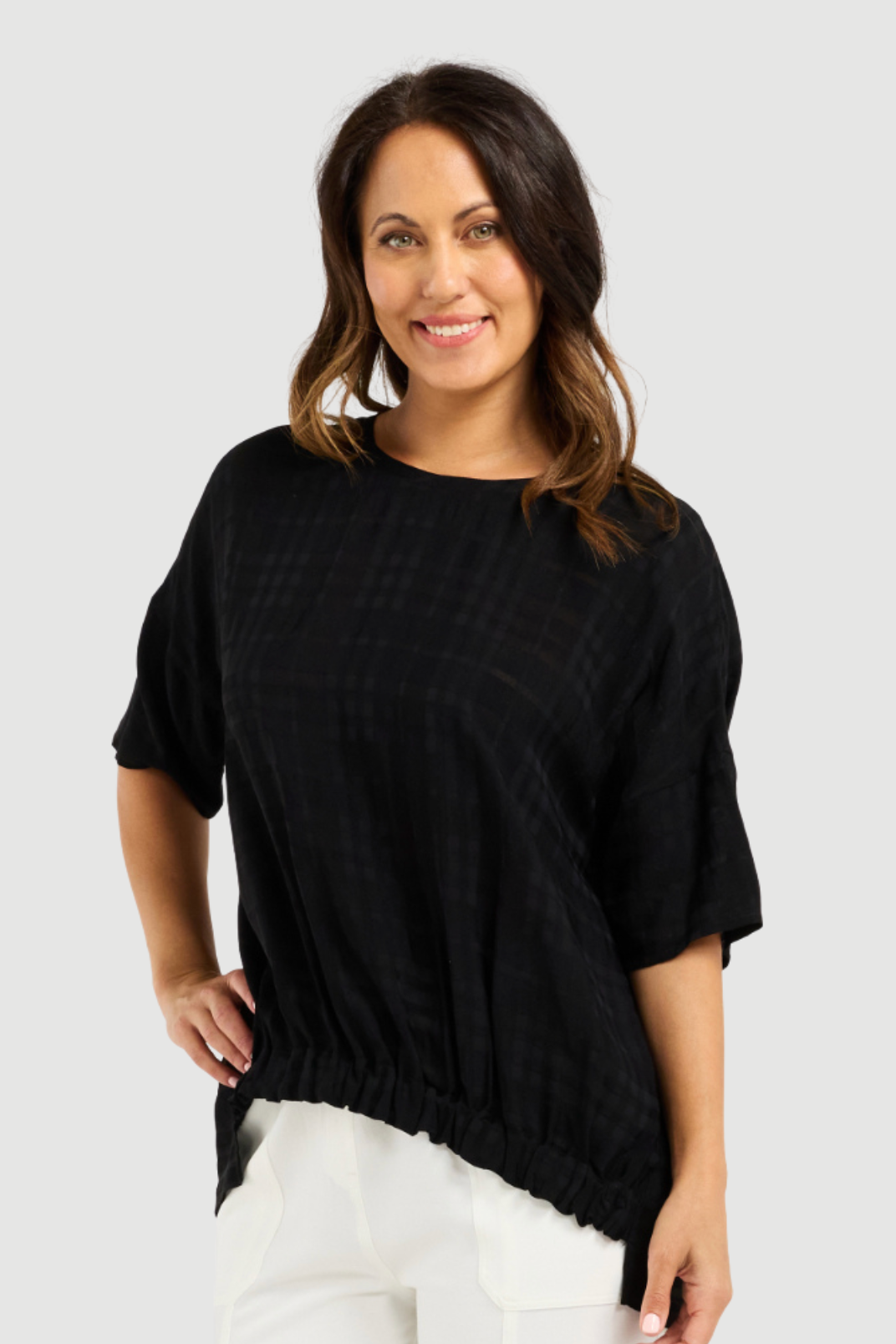 SEDUCE NIKITA TOP - BLACK - THE VOGUE STORE