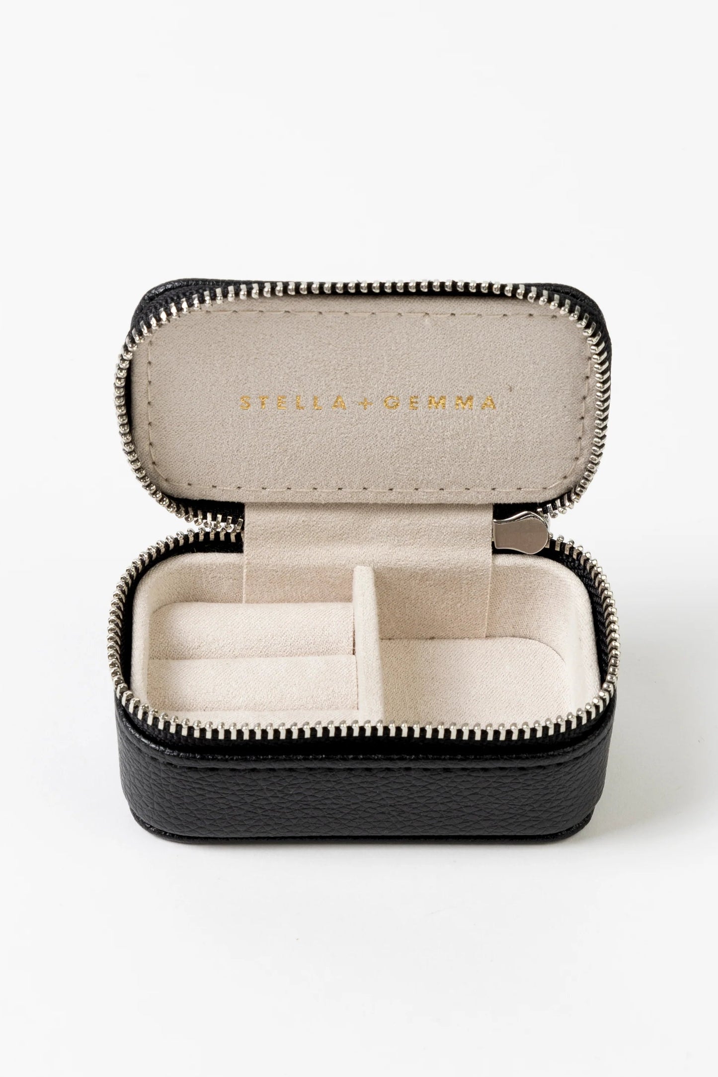 STELLA + GEMMA JEWEL BOX - SMALL BLACK RECTANGLE - THE VOGUE STORE