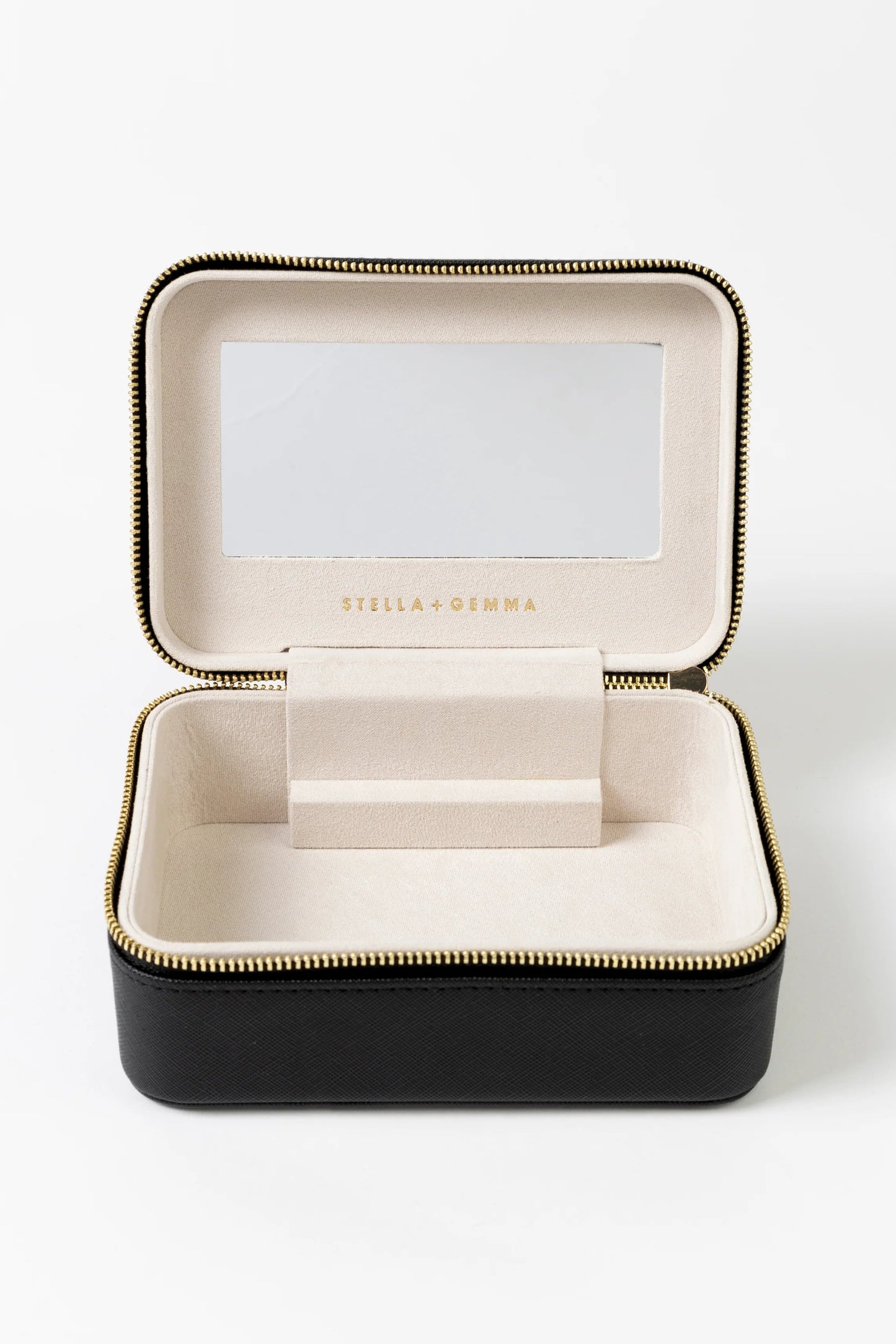 STELLA + GEMMA JEWEL BOX - LARGE BLACK RECTANGLE - THE VOGUE STORE