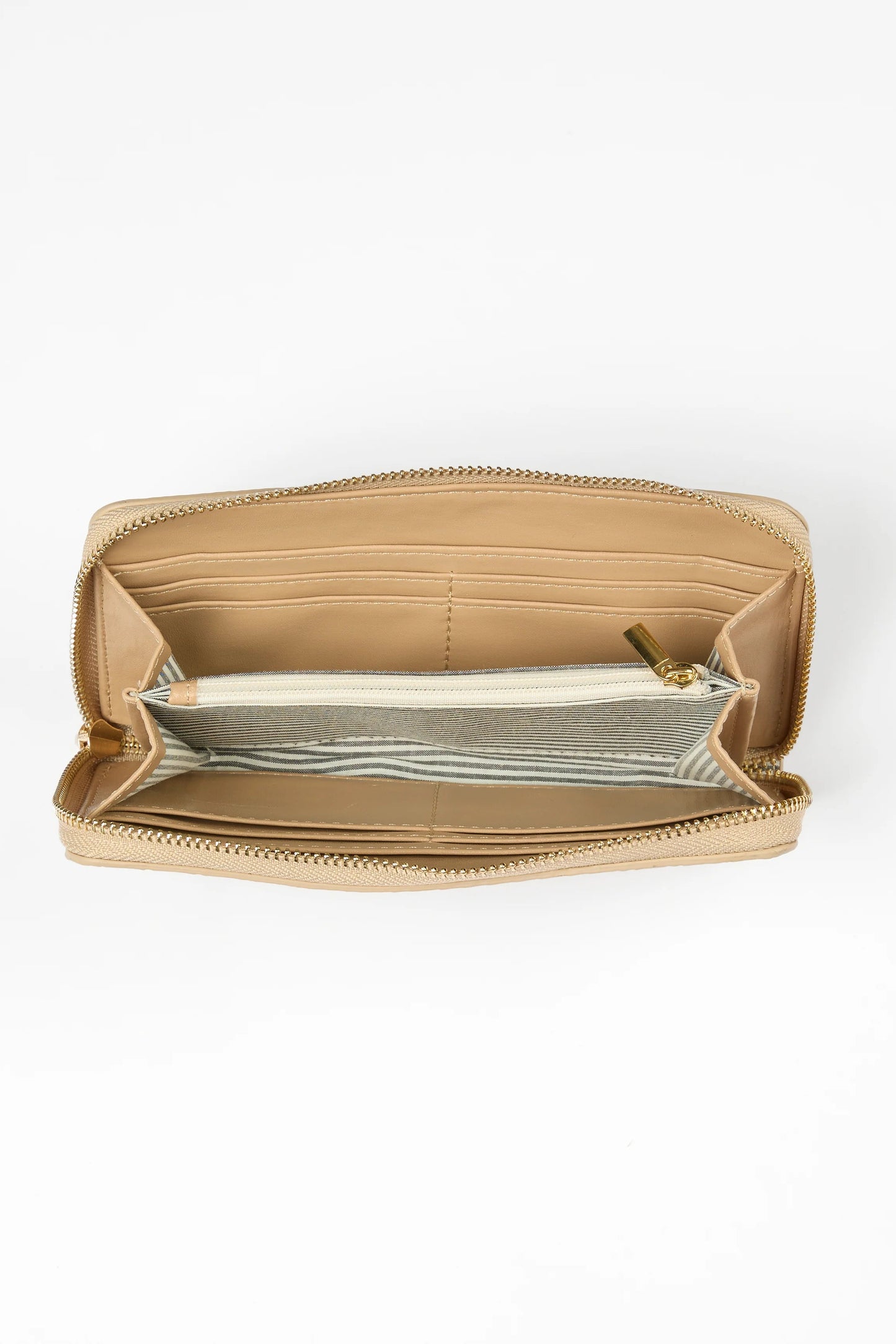 STELLA + GEMMA WALLET - OAT - THE VOGUE STORE