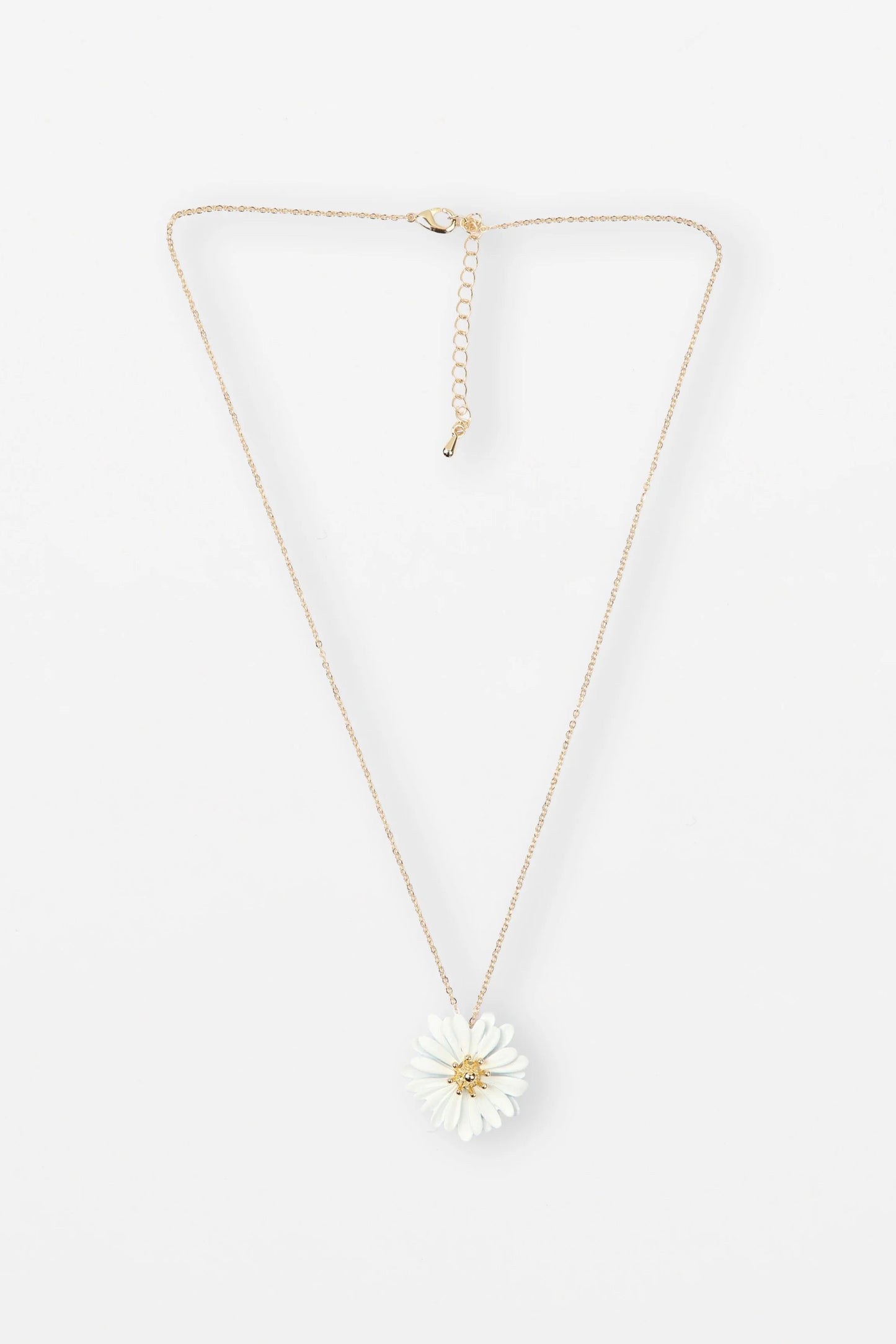 STELLA + GEMMA NECKLACE - WHITE DAISY - THE VOGUE STORE