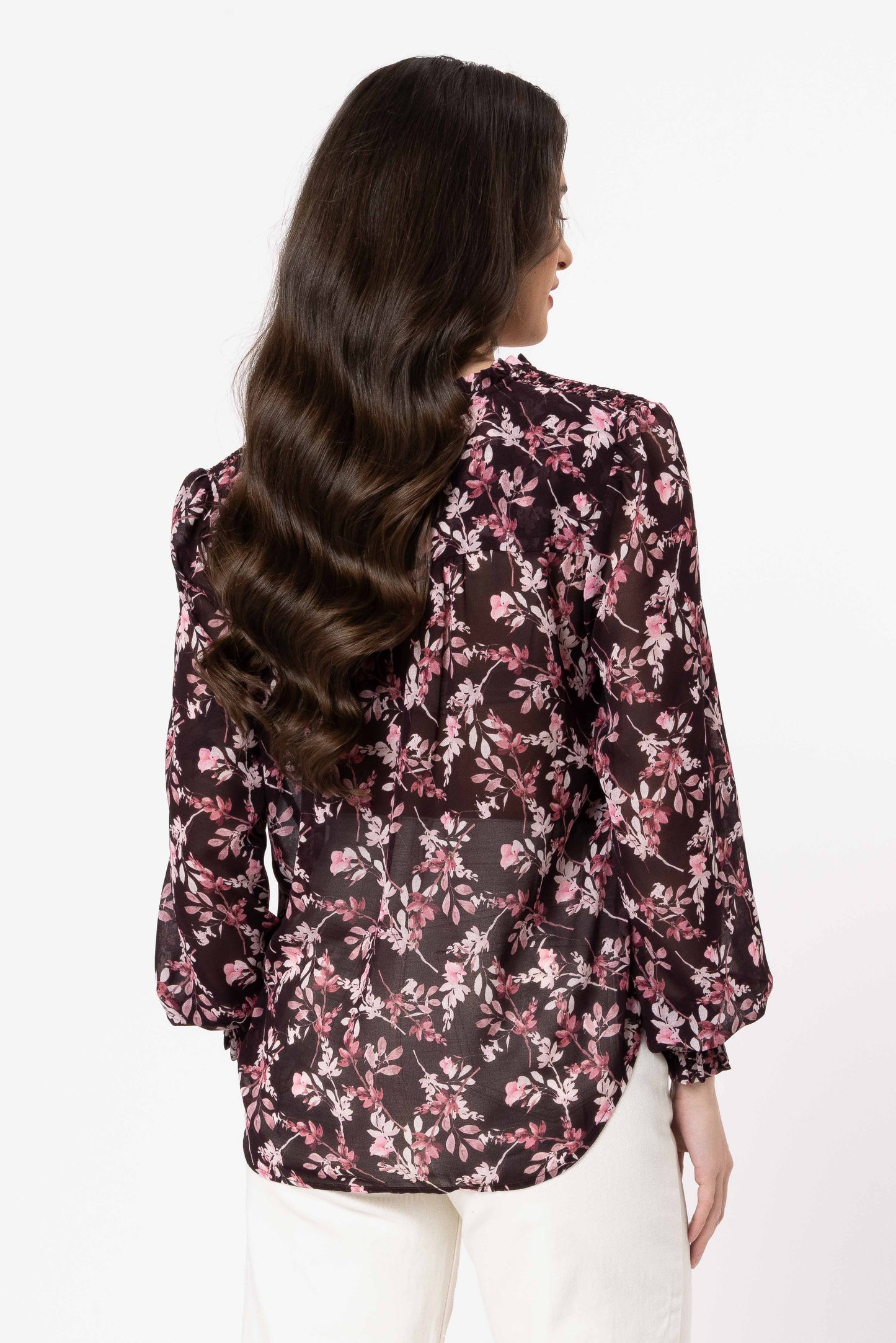 SEEKING LOLA GIFTED TOP - ROSEWOOD - THE VOGUE STORE