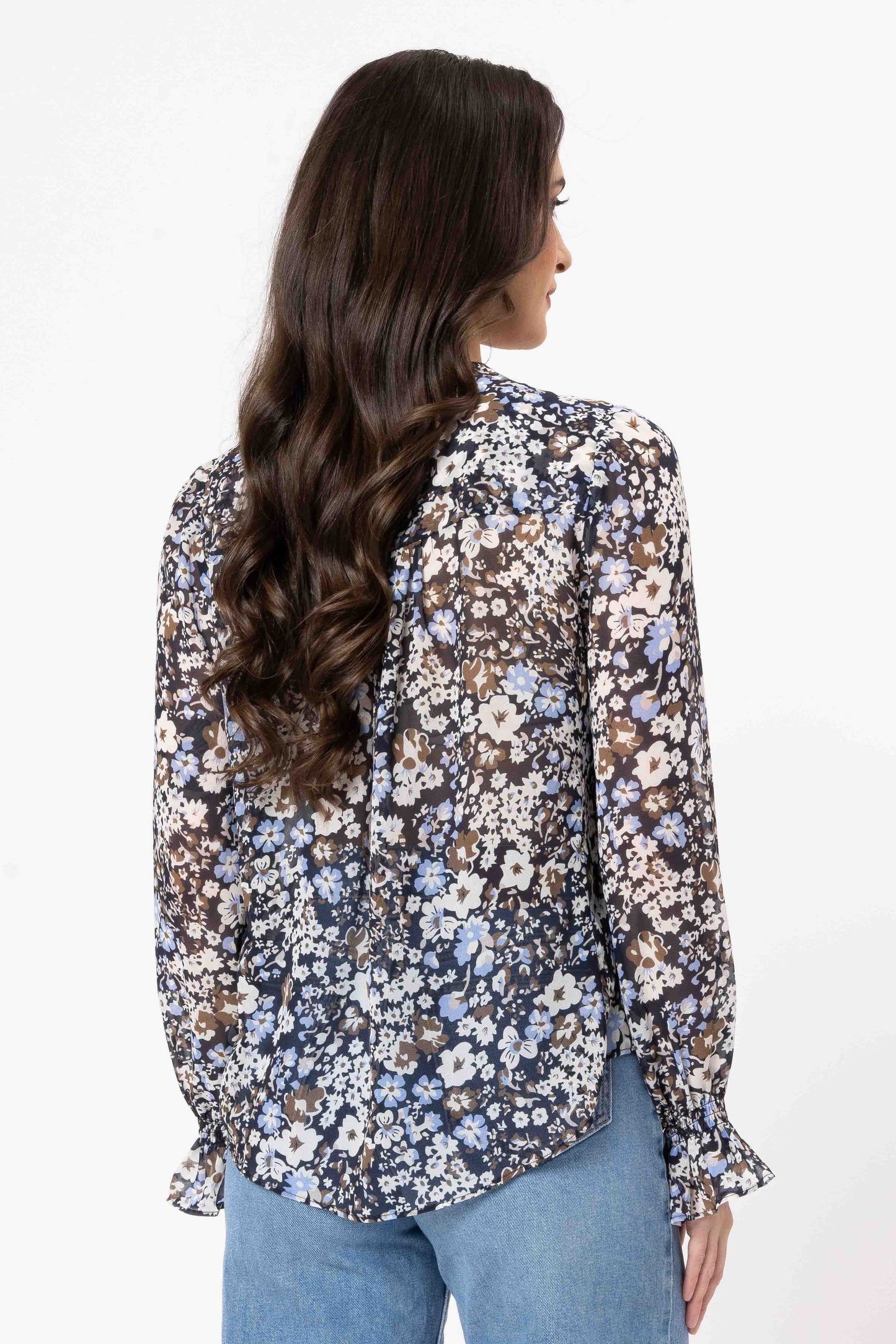 SEEKING LOLA LS BONITA TOP - WOODLAND BLOSSOM - THE VOGUE STORE