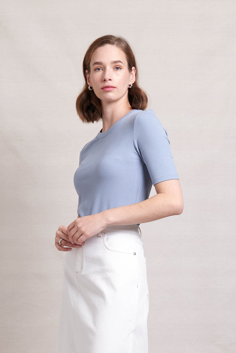 NERIS PUMP IT UP SKIRT - RICE - THE VOGUE STORE