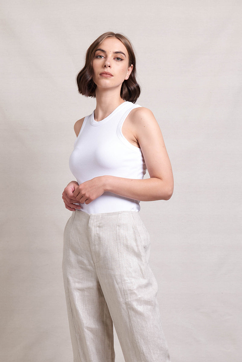 NERIS IN ORE PANT - PUMICE - THE VOGUE STORE