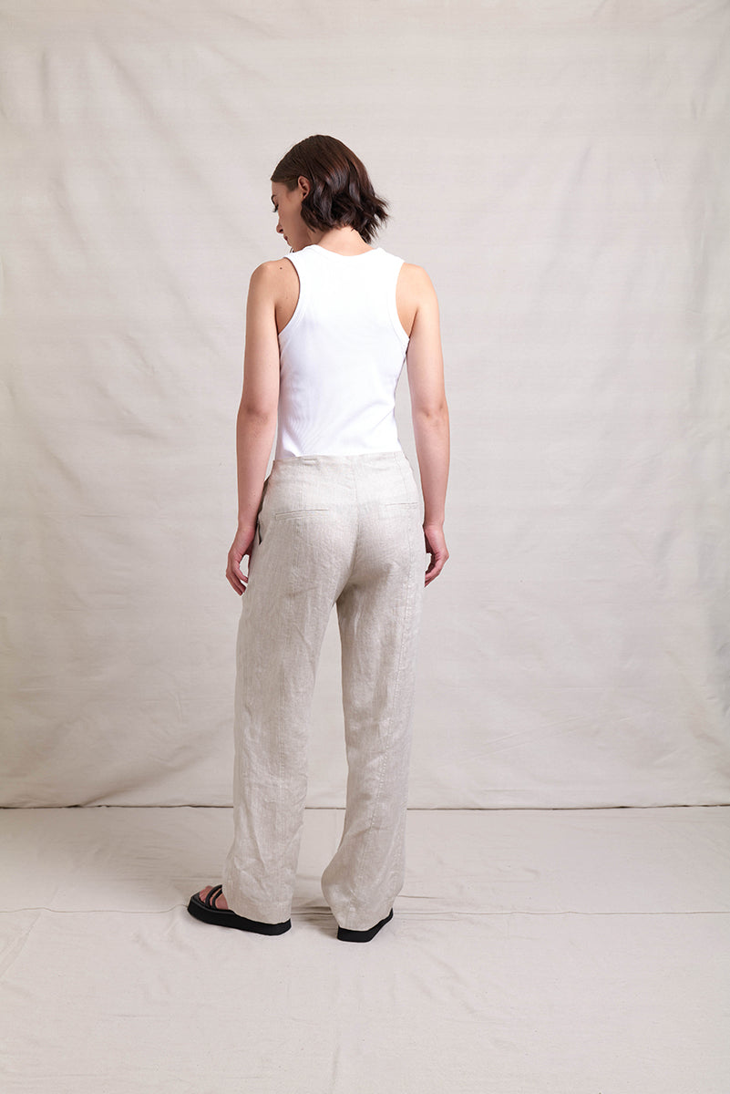 NERIS IN ORE PANT - PUMICE - THE VOGUE STORE