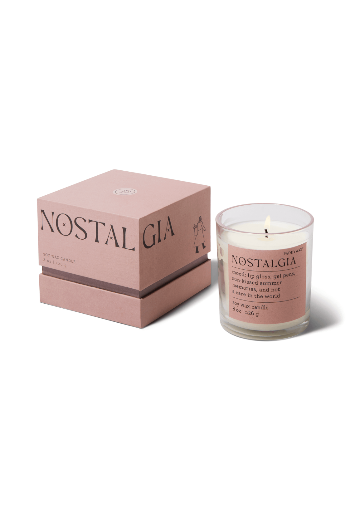 MOOD 'NOSTALGIA' GLASS CANDLE - PEPPER + PLUM
