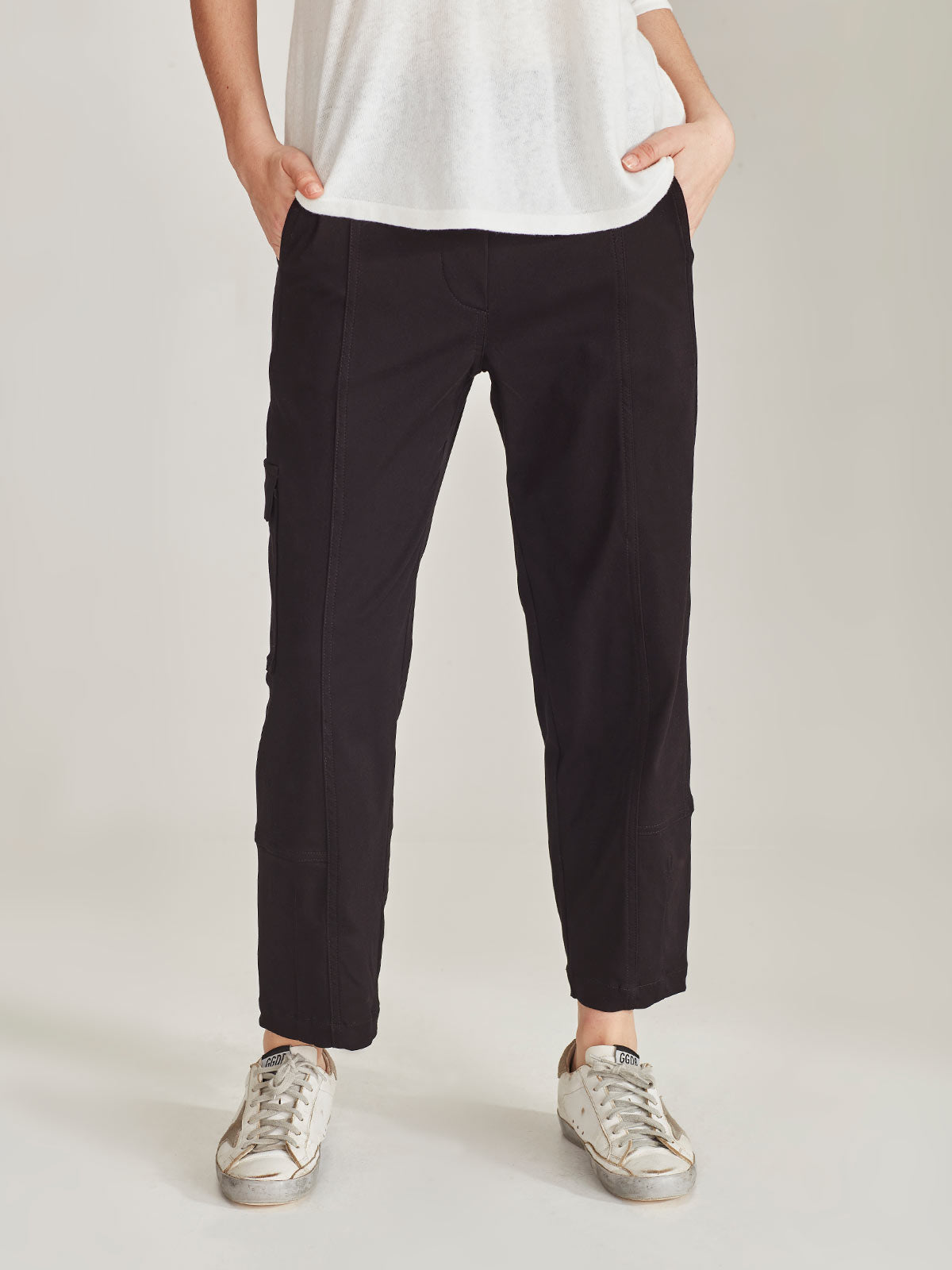 SILLS RALPH PANT - BLACK - THE VOGUE STORE
