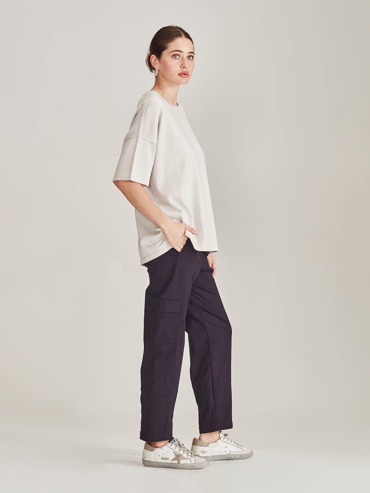 SILLS RALPH PANT - NAVY - THE VOGUE STORE