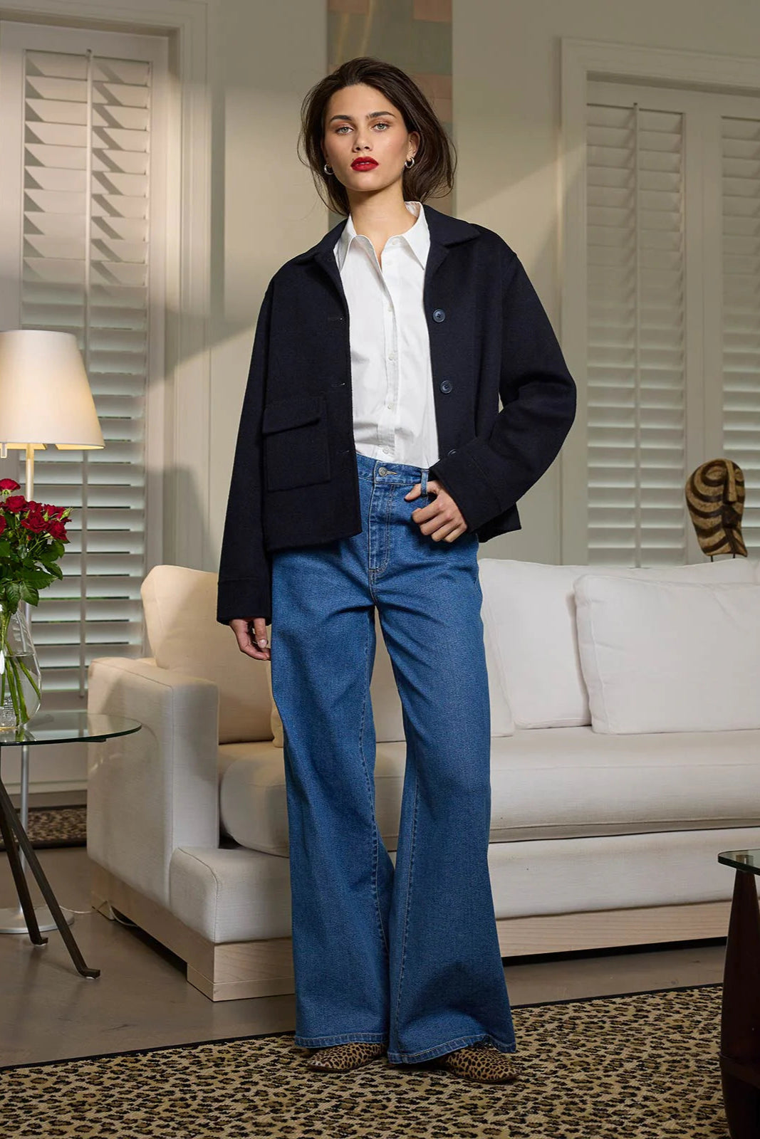 SILLS MADISON JEAN - MID WASH - THE VOGUE STORE
