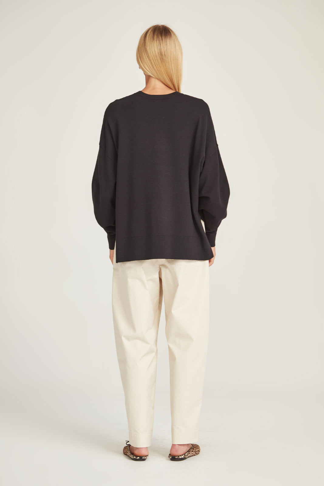 SILLS CHARLI SWEATER - BLACK - THE VOGUE STORE