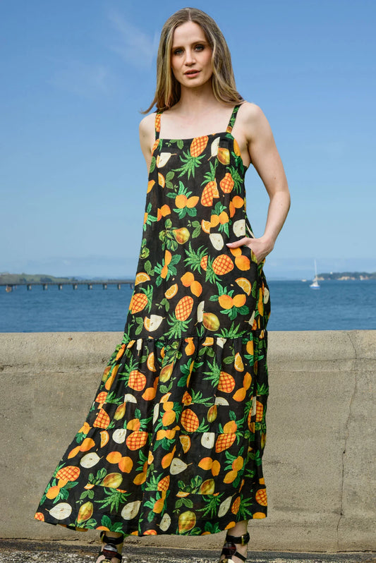 CURATE BEST IN BRIGHT DRESS - BLACK - THE VOGUE STORE