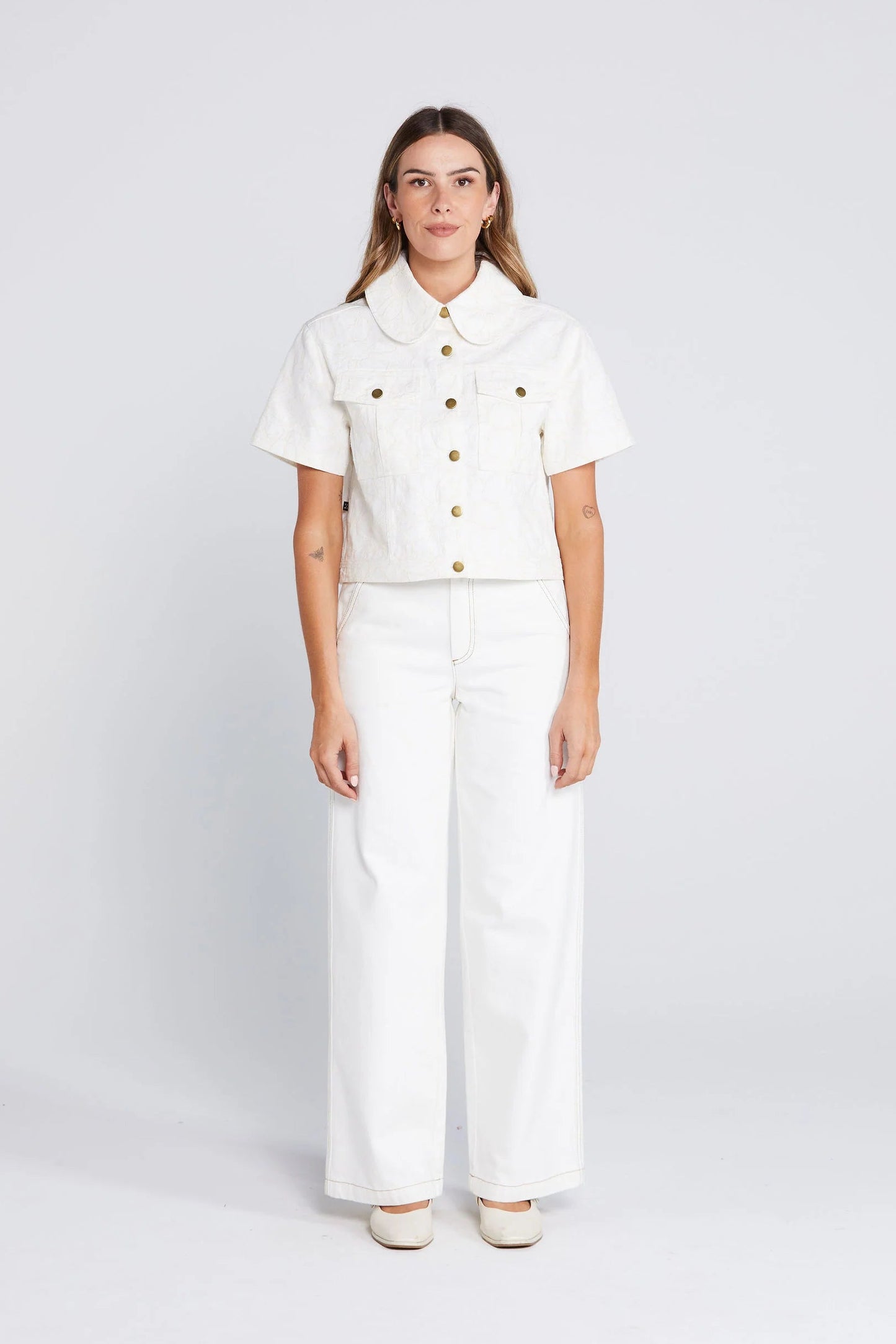 THING THING ZEPHRYA TOP - CREAMY DAISY - THE VOGUE STORE