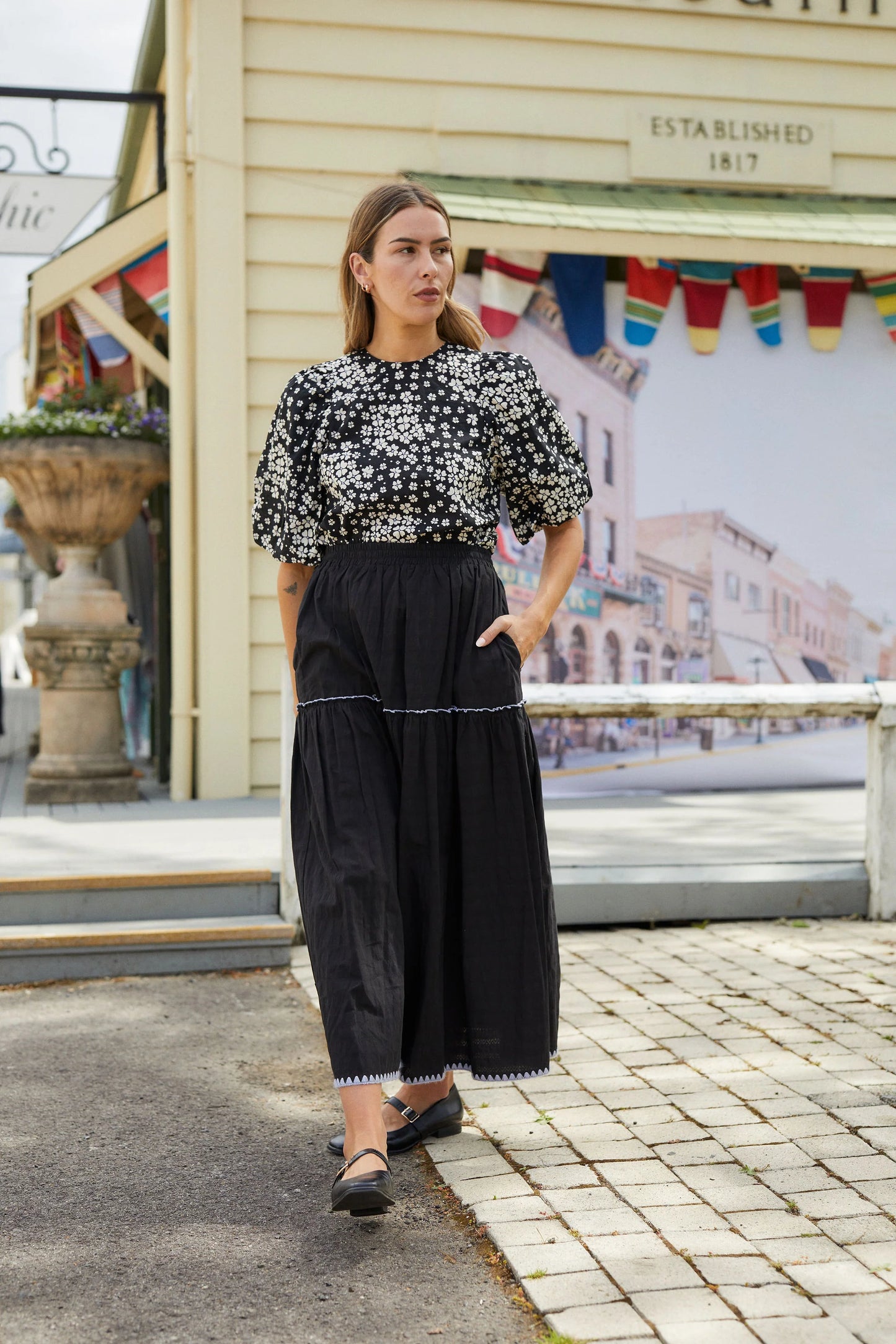 THING THING LARAH SKIRT - NOIR - THE VOGUE STORE