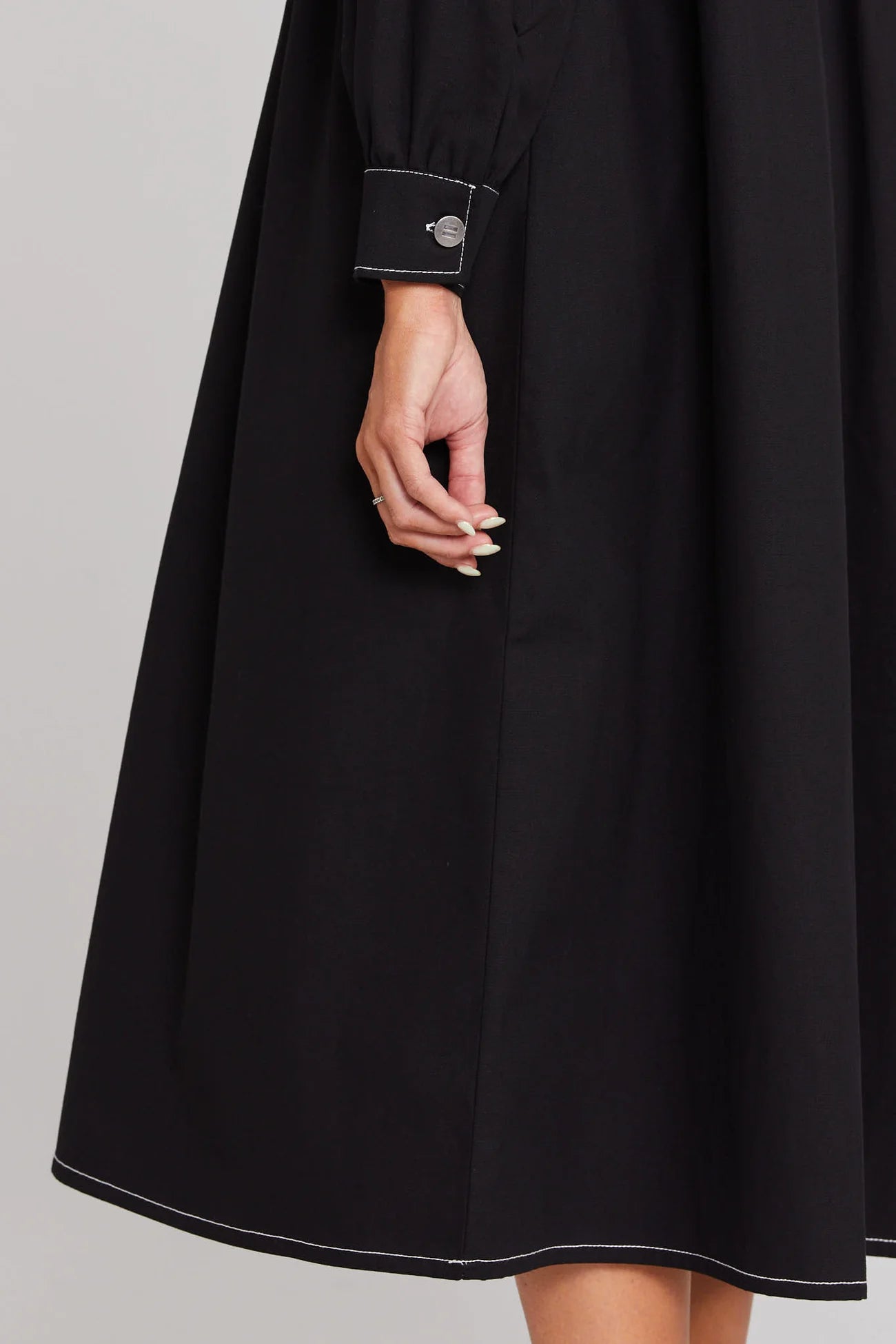 THING THING DELPHI DRESS - BLACK - THE VOGUE STORE