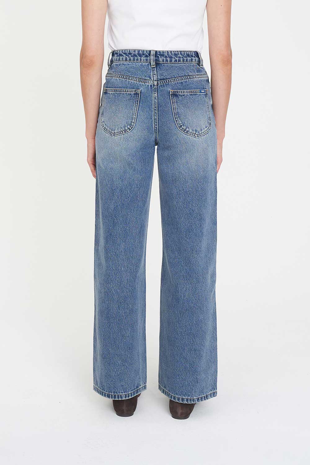 HUFFER STRAIGHT TALKER JEAN - CANYON BLUE - THE VOGUE STORE