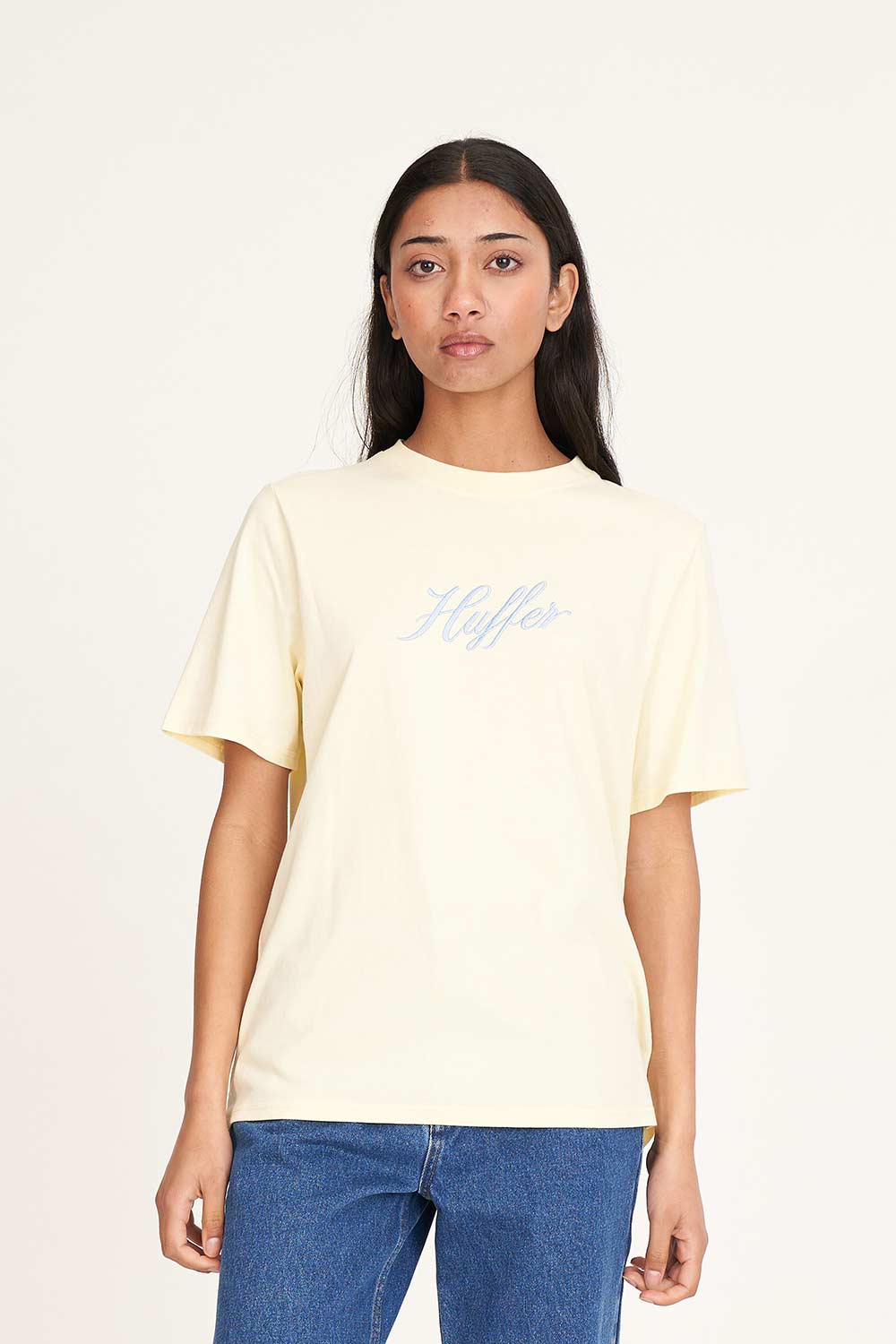 HUFFER CLASSIC TEE 170/RALLY - BUTTER - THE VOGUE STORE