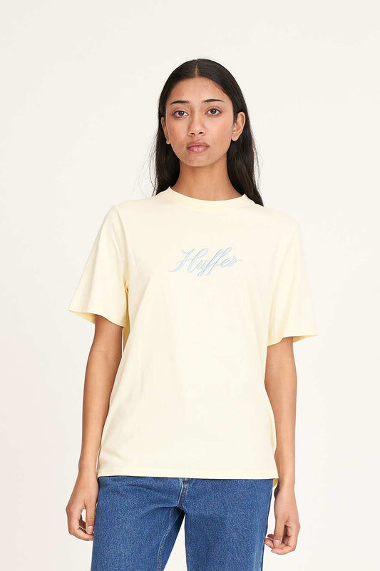 HUFFER CLASSIC TEE 170/RALLY - BUTTER - THE VOGUE STORE