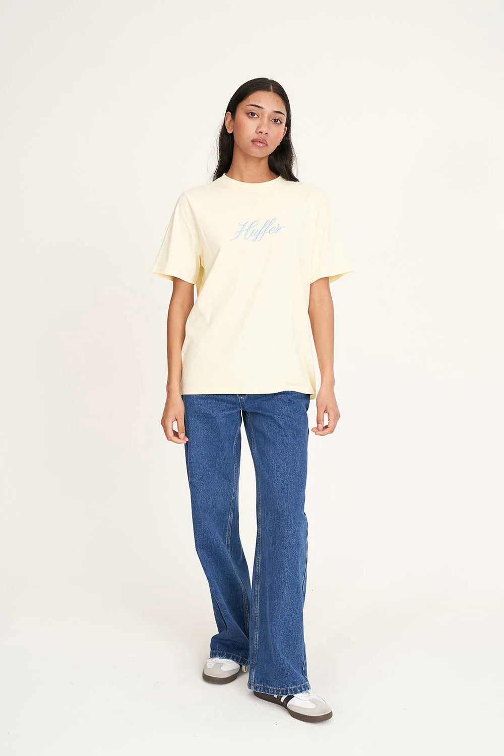 HUFFER CLASSIC TEE 170/RALLY - BUTTER - THE VOGUE STORE