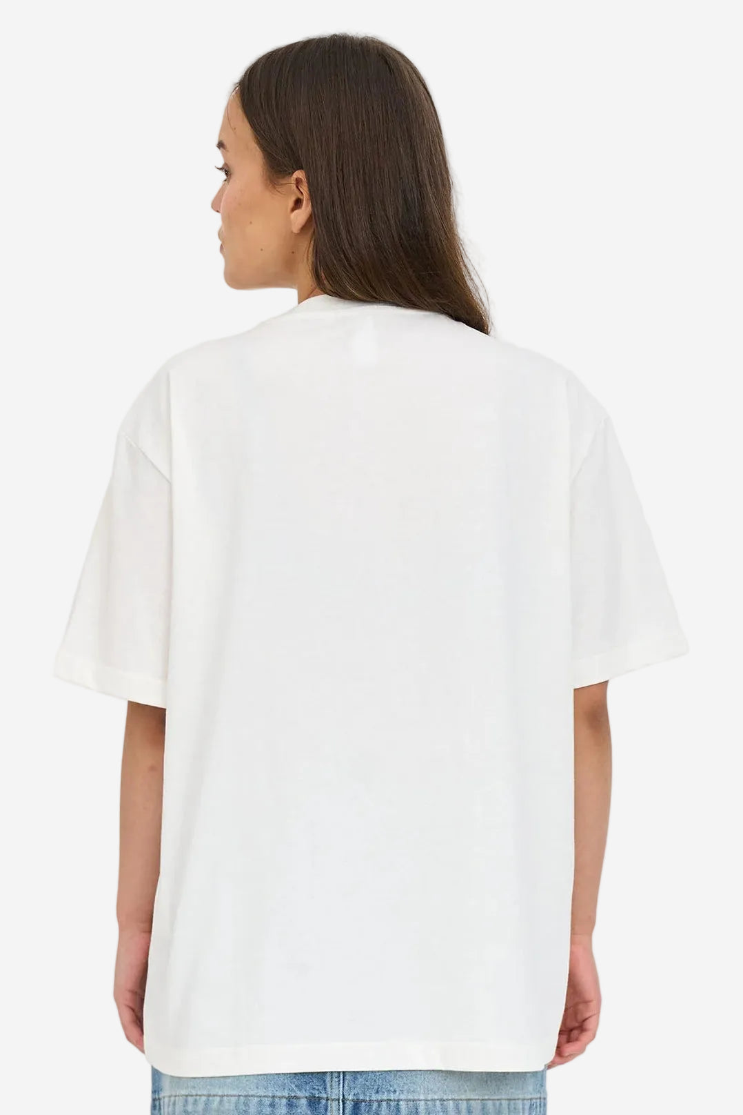 HUFFER RELAX TEE 220/IN BLOOM - CHALK - THE VOGUE STORE