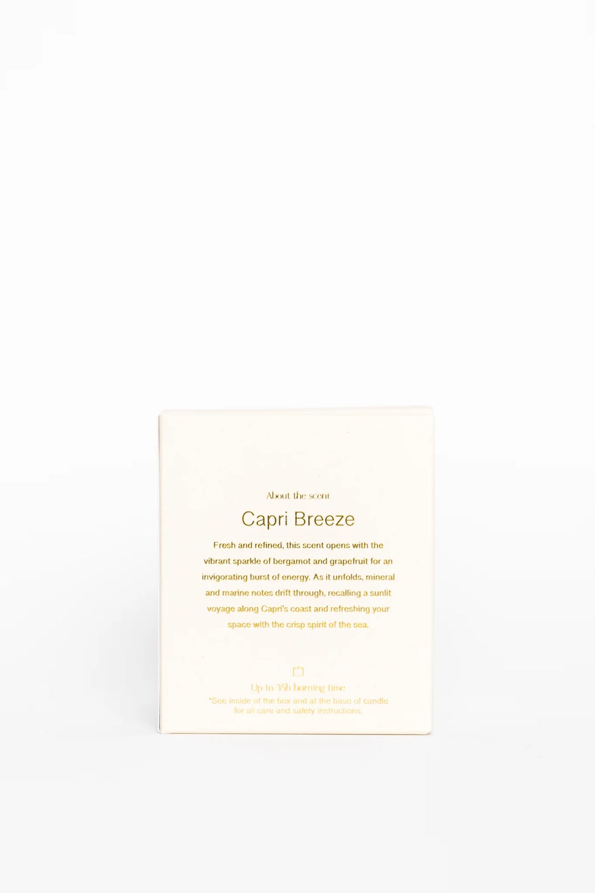 WILLOW & MAE CAPRI BREEZE IVORY 210G SOY CANDLE - THE VOGUE STORE