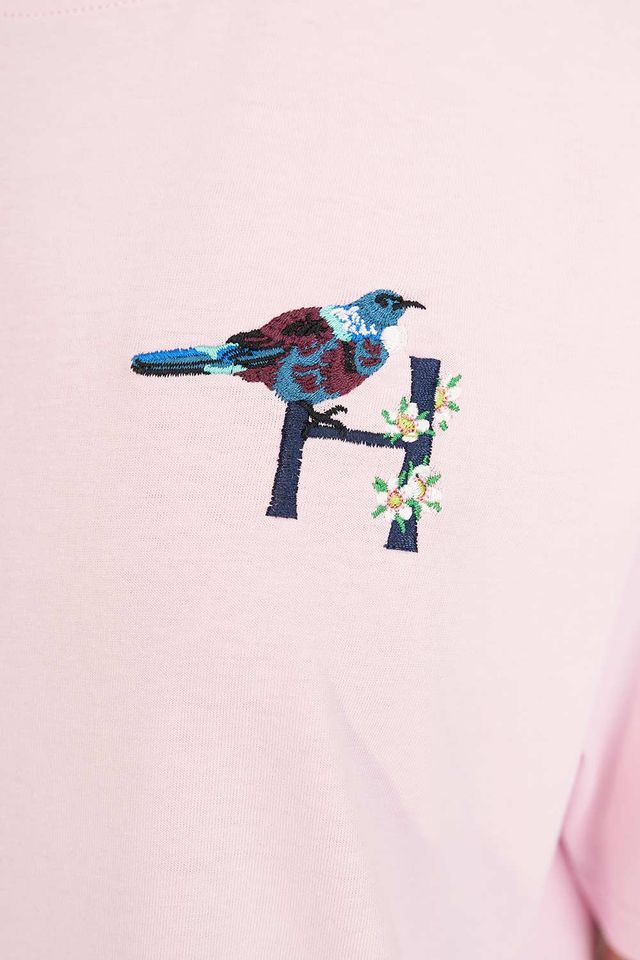HUFFER CLASSIC TEE 170/SINGER - BLOSSOM - THE VOGUE STORE