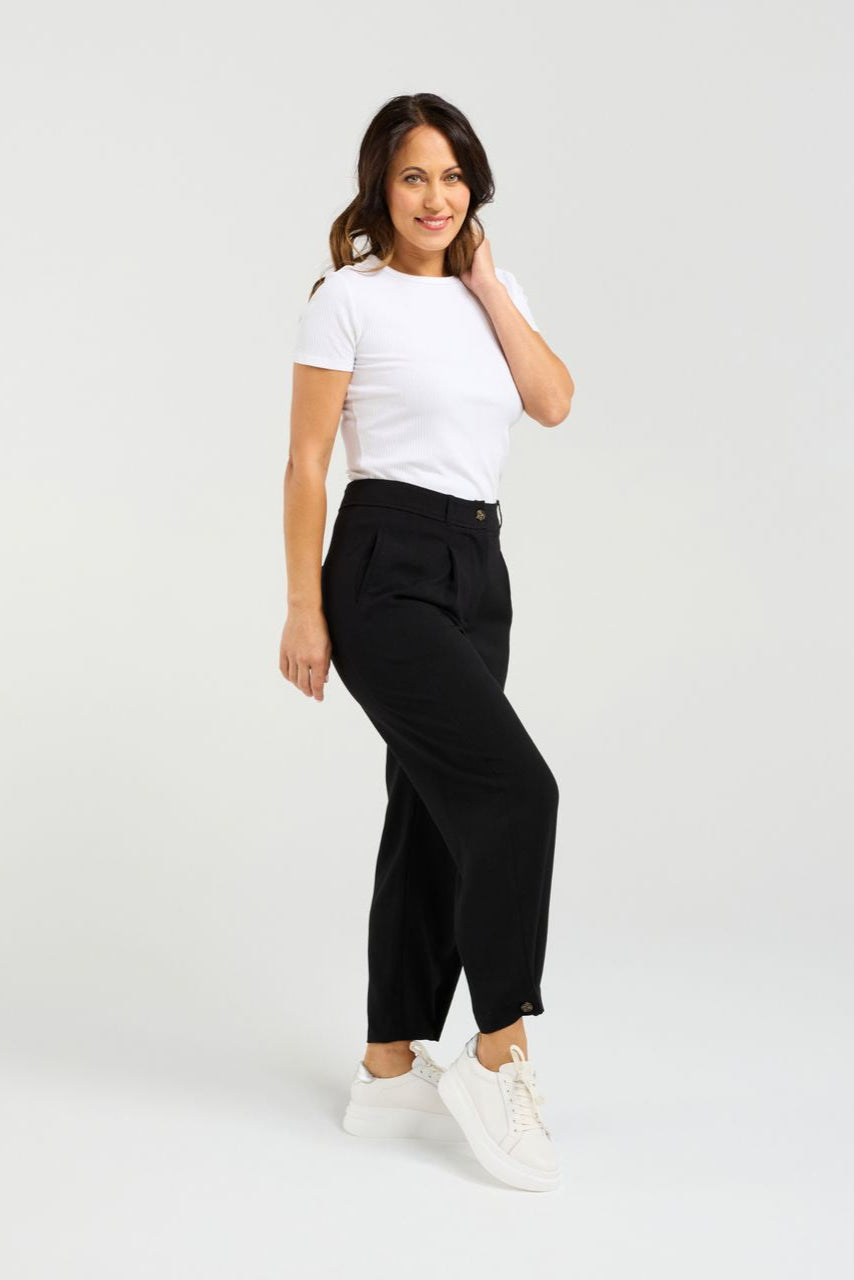 SEDUCE TINA PANT - BLACK - THE VOGUE STORE