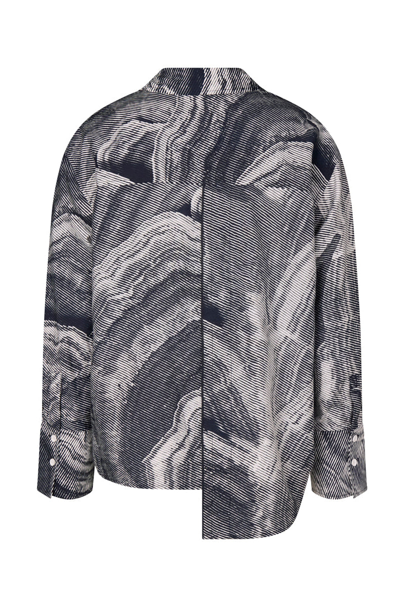 MARCO POLO INSIDE LINES SHIRT - INSIDE LINES - THE VOGUE STORE