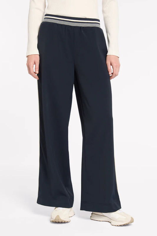 MARCO POLO TRAVELLER PANT - NAVY - THE VOGUE STORE