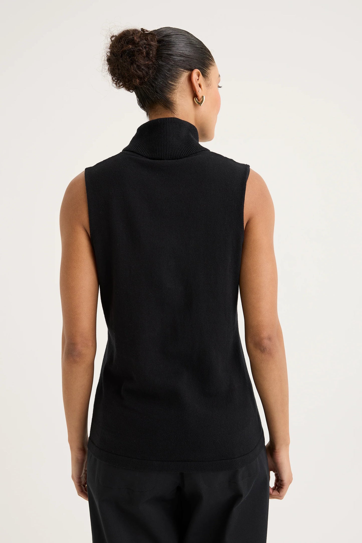YARRA TRAIL TRANQUIL KNIT - BLACK - THE VOGUE STORE