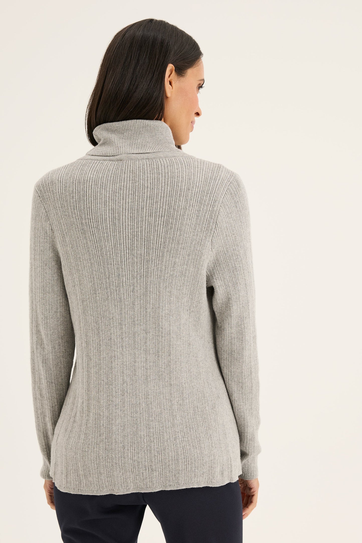 YARRA TRAIL MICA CARDI - SILVER MARLE - THE VOGUE STORE