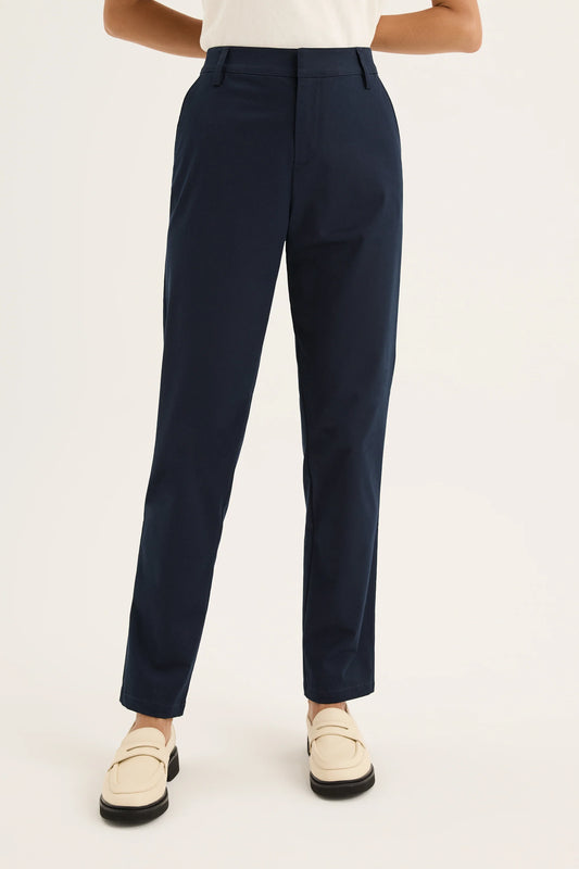 YARRA TRAIL CLASSIC CHINO - NAVY - THE VOGUE STORE