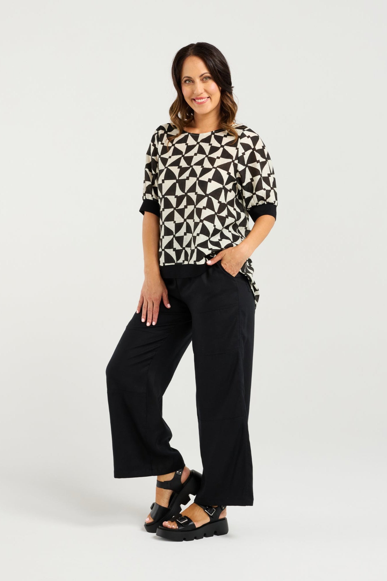 ZAFINA HAVANA TOP - WINDMILL - THE VOGUE STORE
