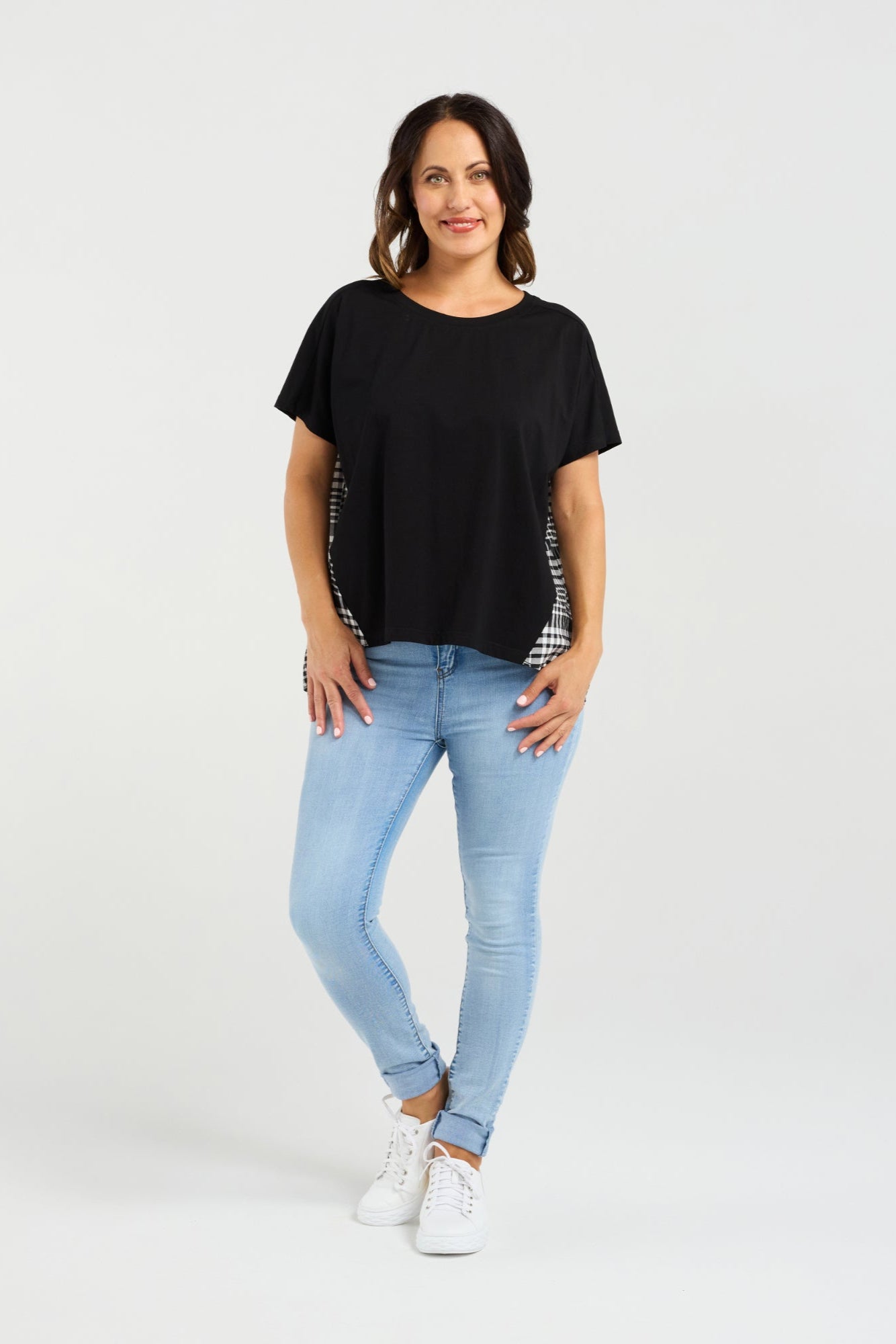 ZAFINA ALICE TOP - BLACK - THE VOGUE STORE