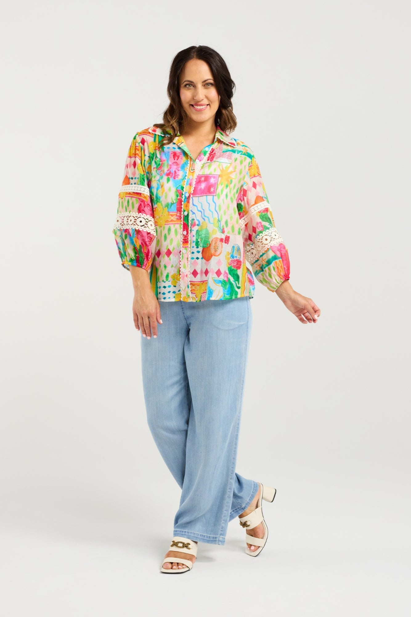 ZAFINA ARABELLA SHIRT - RADIANT - THE VOGUE STORE